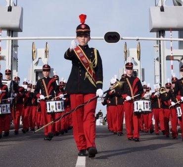 Jong Oranje van Show- & Drumfanfare Oranje IJsselmuiden neemt ook deel aan het Nationaal Indoor Jeugdfestival.